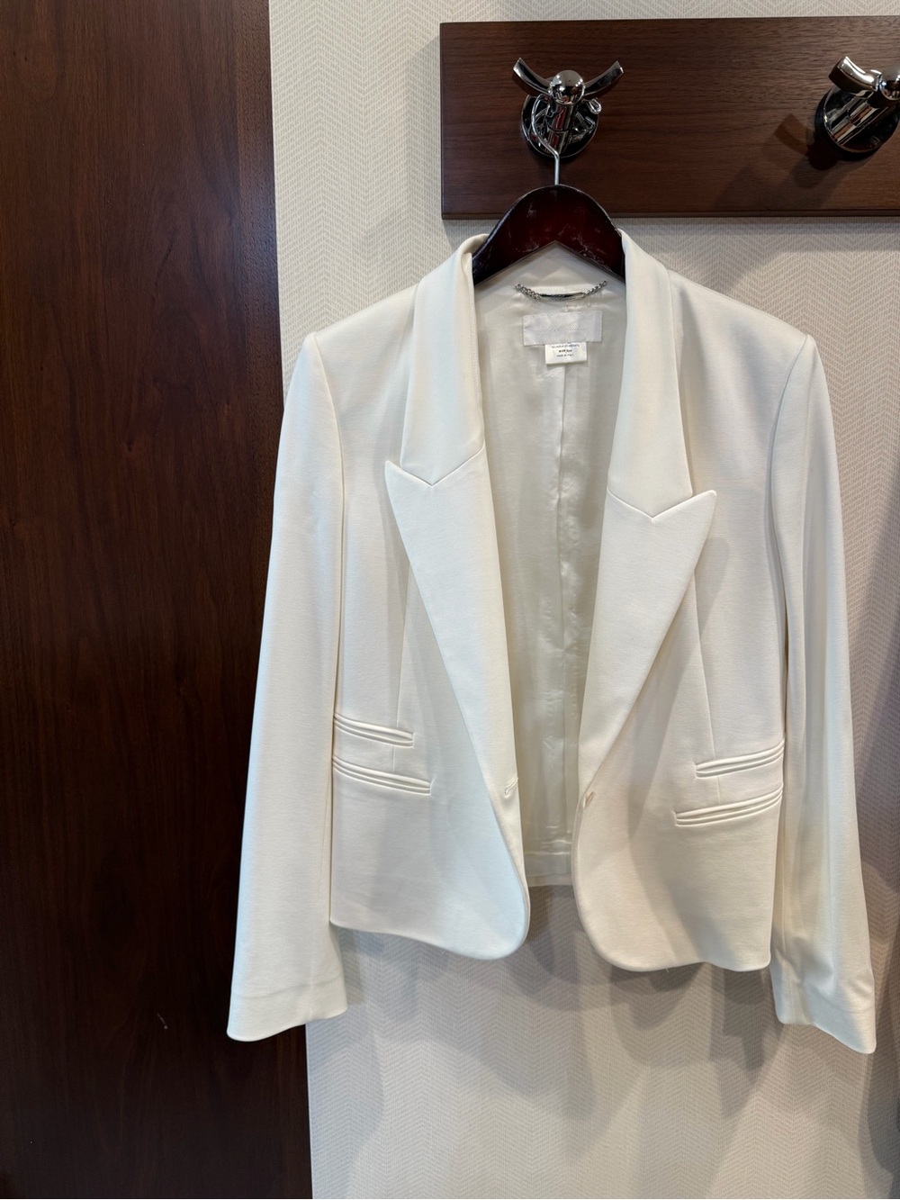 Les Copains White Tailored Blazer Jacket - Picture 2 of 3